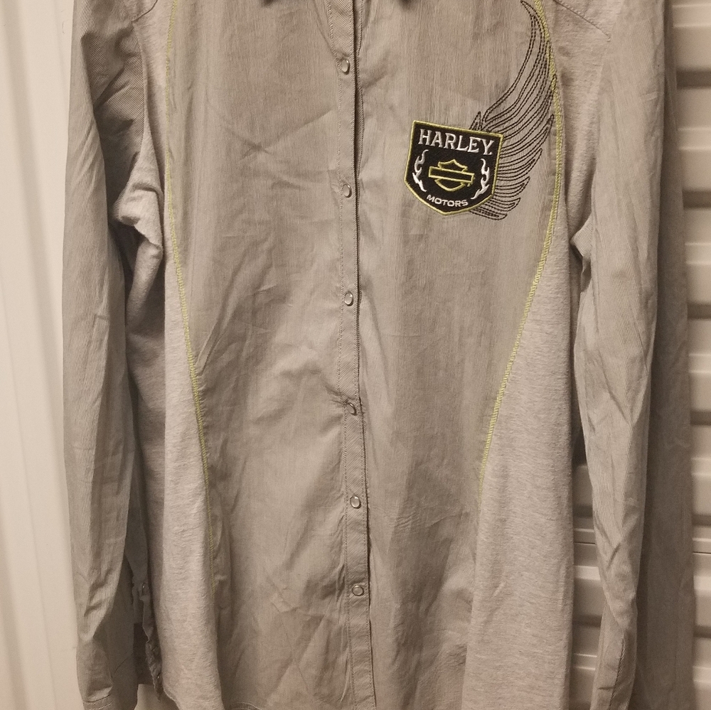 Harley button down
